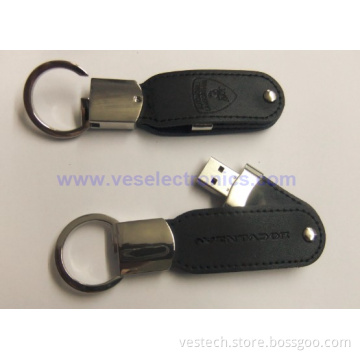 Custom Promotional Leather USB Memory 8GB